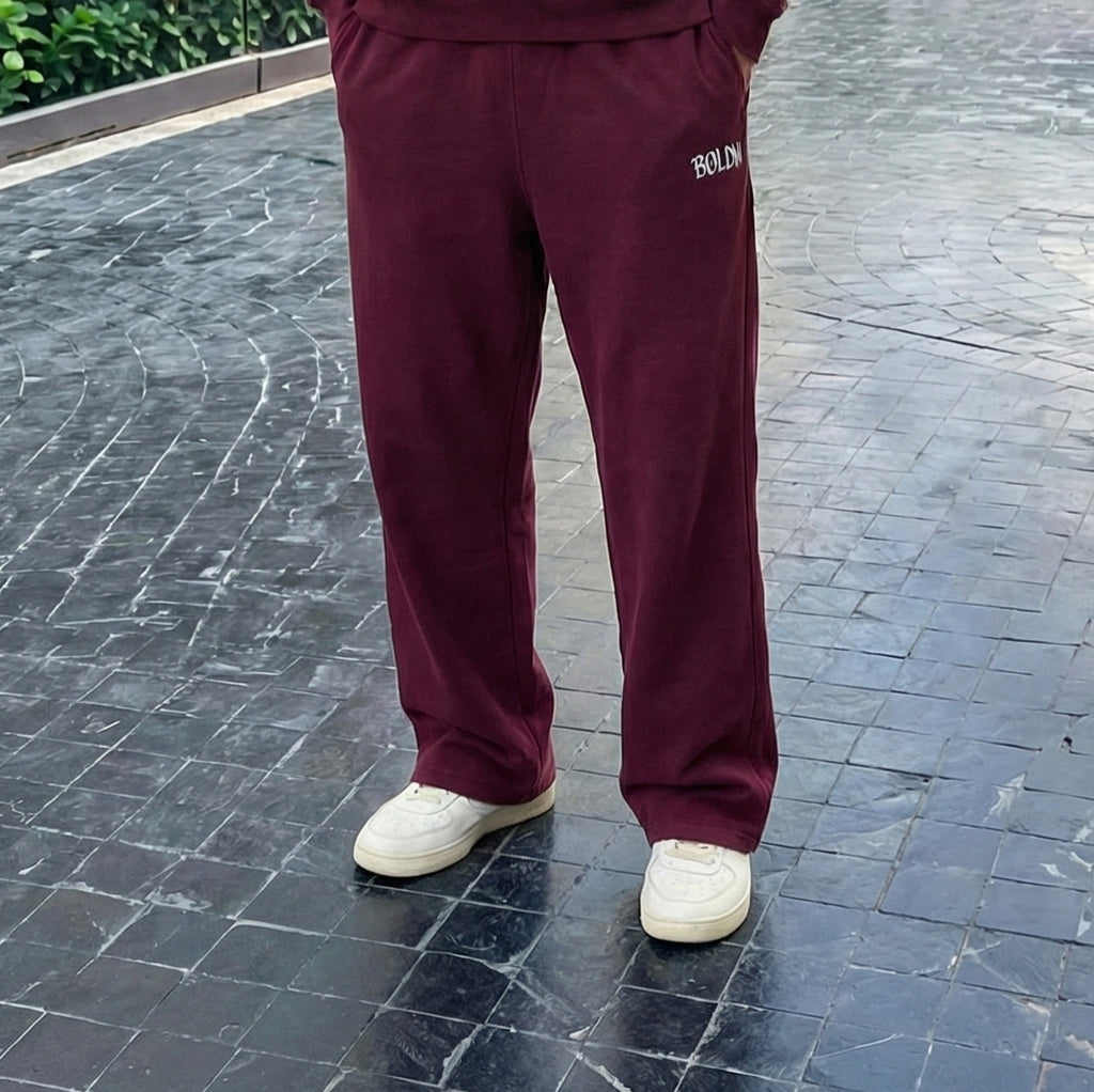 SWEATPANT - Burgundy