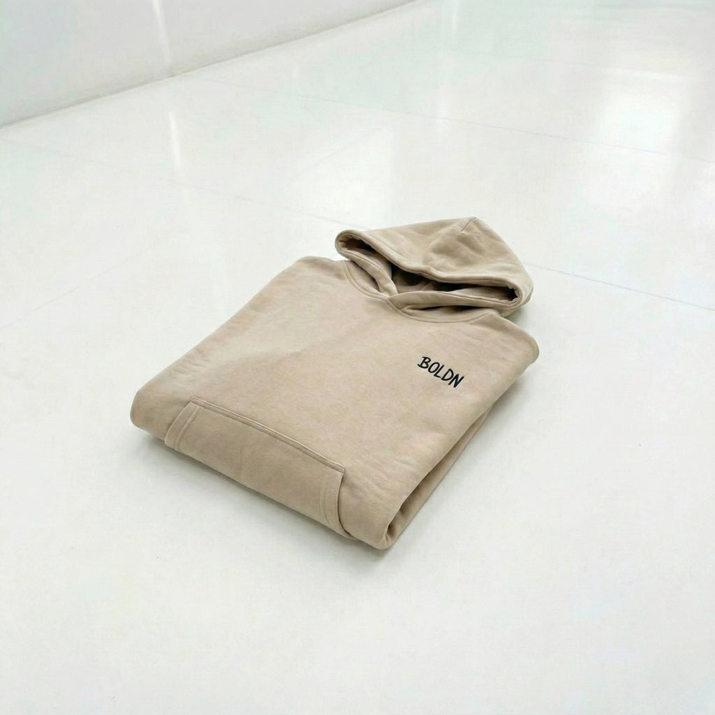 HOODIE - Beige
