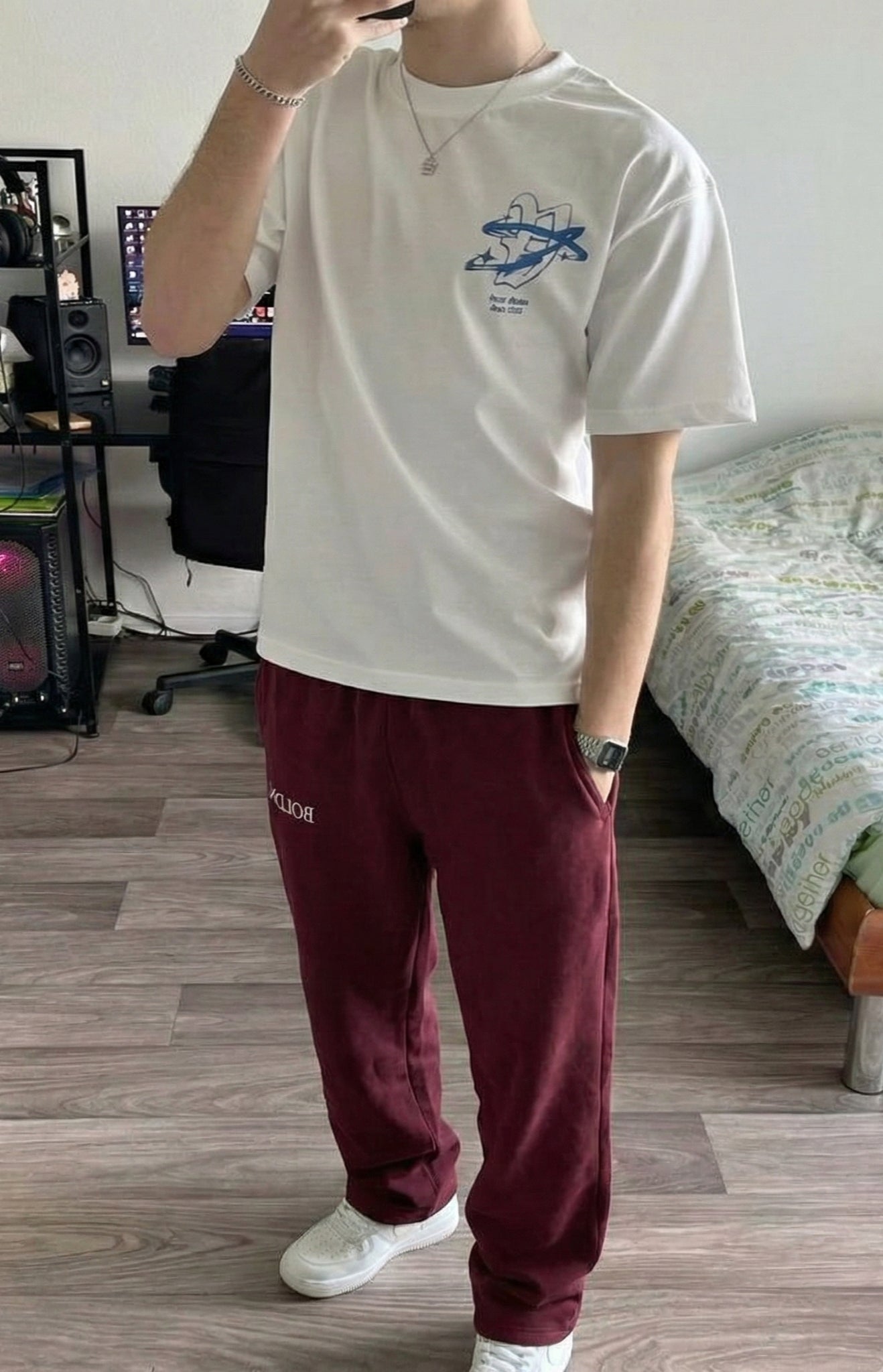 SWEATPANT - Burgundy