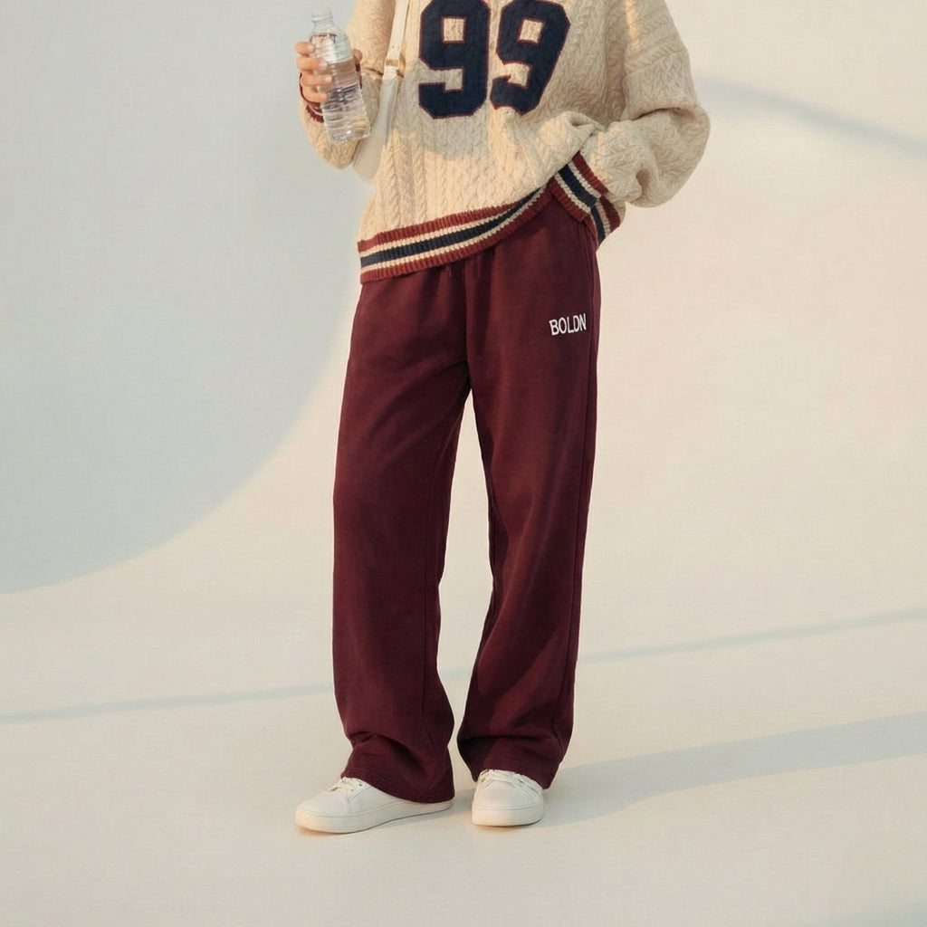 SWEATPANT - Burgundy