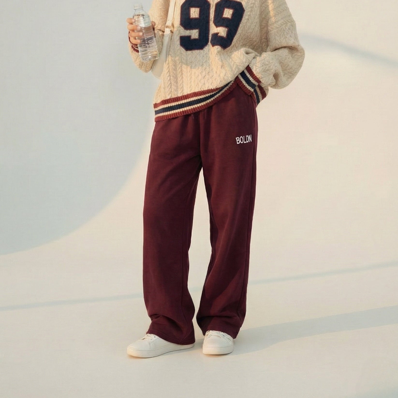 SWEATPANT - Burgundy